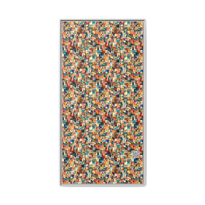Digital Artistic Expression Artistic Streetwear Matte Canvas, Framed (multi-Color) - 8404 Design-46 B