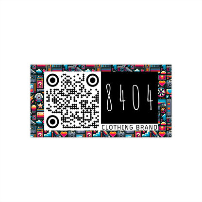 Digital Pop Culture Mashup Maximalist Pop Bumper Sticker - 8404 Design-71