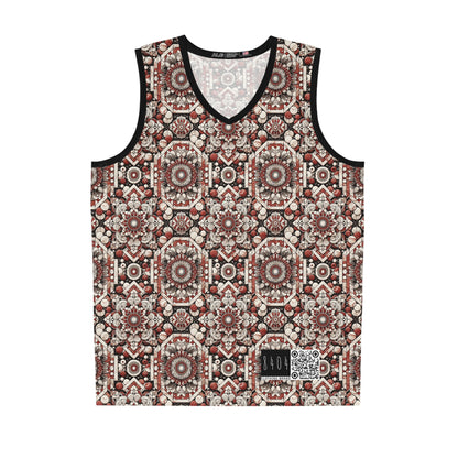 Neo Jomon Sculptural Aesthetics Artisanal Streetwear Basketball Jersey - 8404 Design-55