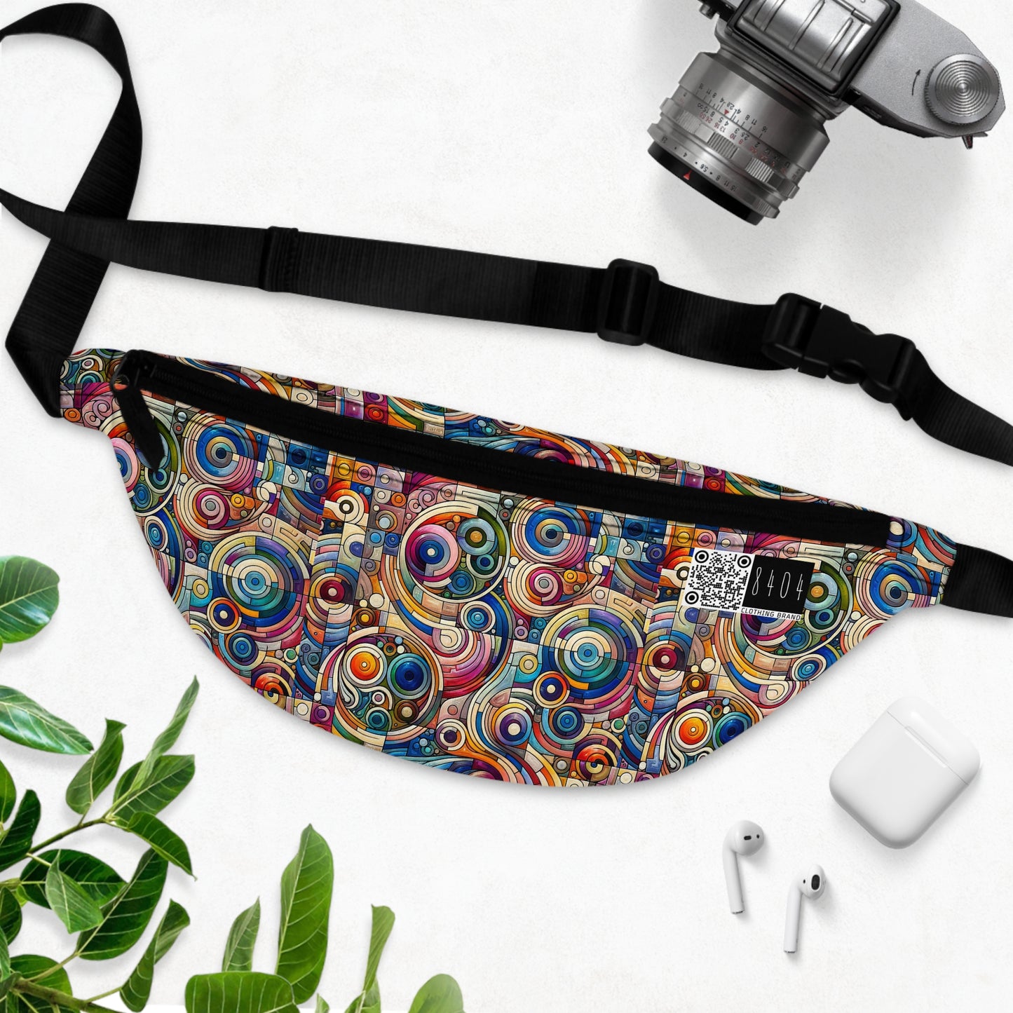 Digital Artistic Expression Artistic Streetwear Fanny Pack - 8404 Design-49