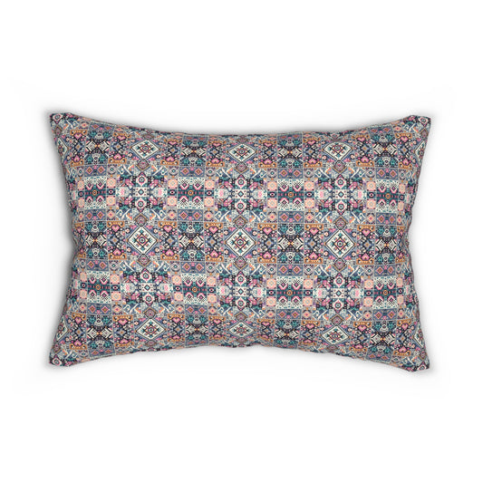 Spun Polyester Lumbar Pillow - 8404 Design-01 S