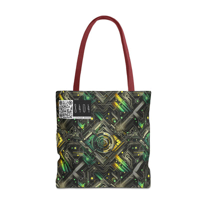 Tech Noir Graphics Tech-Inspired Streetwear Tote Bag - 8404 Design-57
