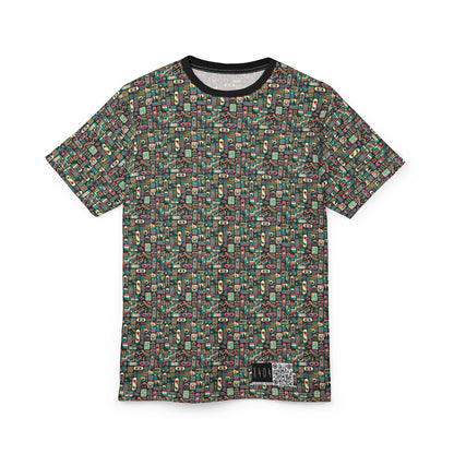 Skate Culture Revival Urban Retro Cool Unisex Cut & Sew Tee - 8404 Design-61