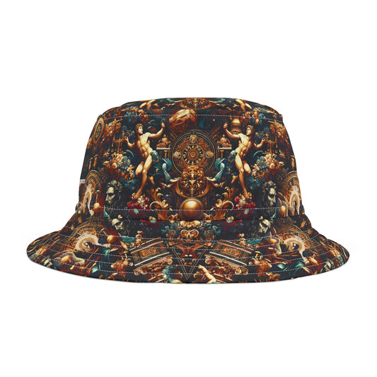 Digital Renaissance Luxurious Streetwear Inspired By Classical Art With a Modern Twist Bucket Hat - 8404 Design-64