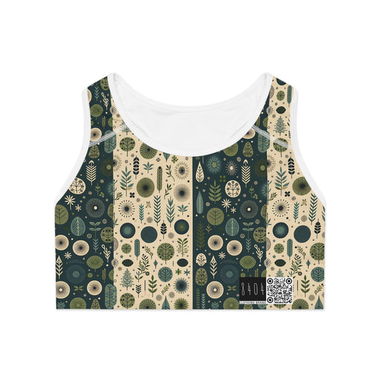 Sustainable Street Utility Sustainable Tech Streetwear Sports Bra - 8404 Design-62