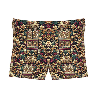 Digital Renaissance Modern Baroque Fusion Women's Shorts - 8404 Design-57