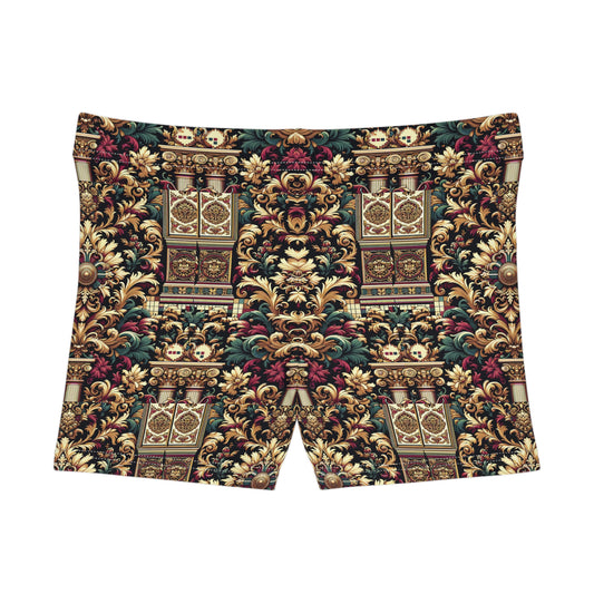 Digital Renaissance Modern Baroque Fusion Women's Shorts - 8404 Design-57