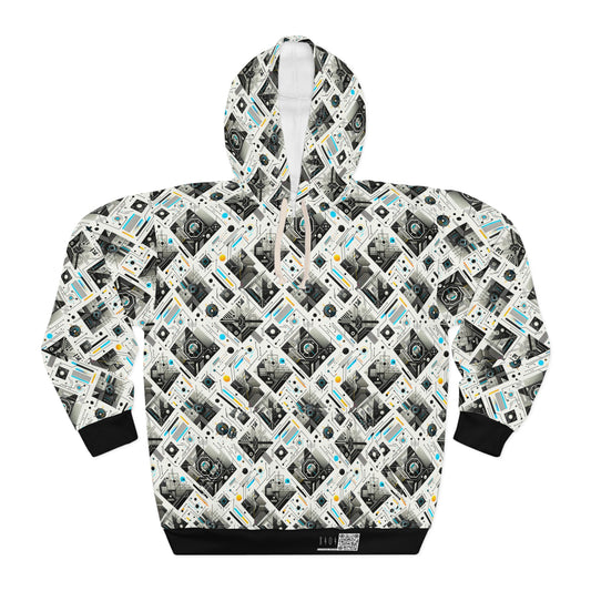 Tech Minimalism Minimalist Tech Pullover Hoodie - 8404 Design-47