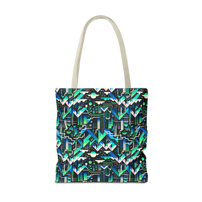Digital Adventure Graphics Digital Explorer Tote Bag - 8404 Design-55