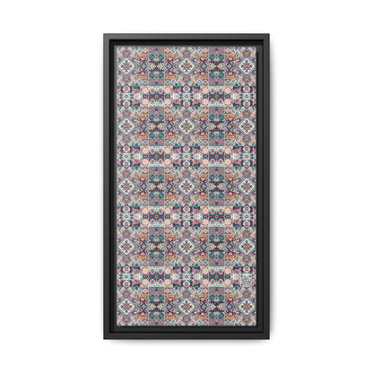 Matte Canvas, Framed (multi-Color) - 8404 Design-01