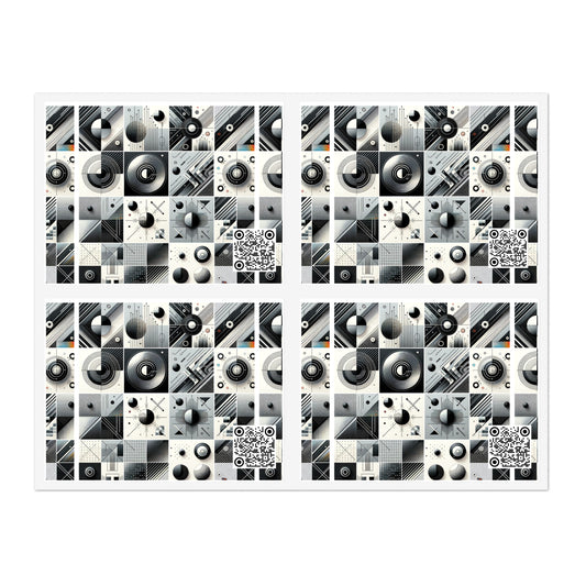 Digital Minimalism Minimalist Tech Sticker Sheets - 8404 Design-66