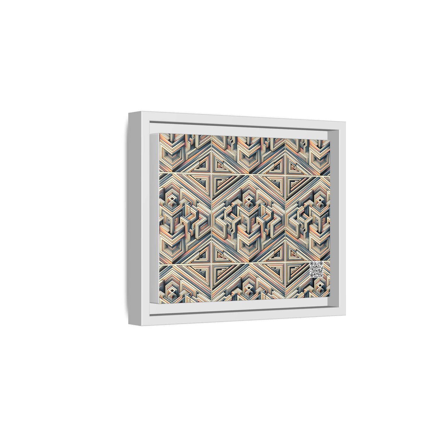 Tech Illusion Graphics Futuristic Artistry Matte Canvas, Framed (multi-color) - 8404 Design-52 B