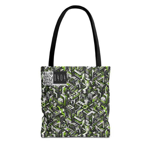 Graffiti Tech Fusion Bold Streetwear Fusion Tote Bag - 8404 Design-53