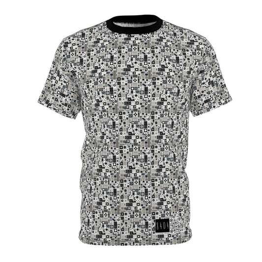 Digital Minimalism Minimalist Tech Unisex Cut & Sew Tee - 8404 Design-45