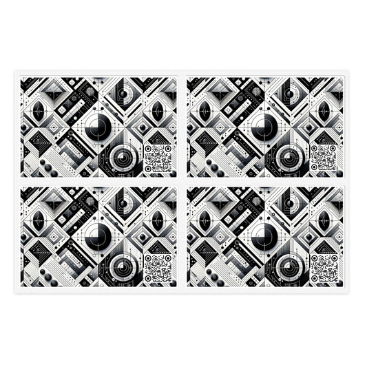 Digital Minimalism Minimalist Tech Sticker Sheets - 8404 Design-65