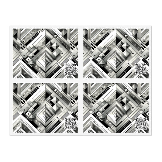 Tech Minimalism Minimalist Tech Sticker Sheets - 8404 Design-58