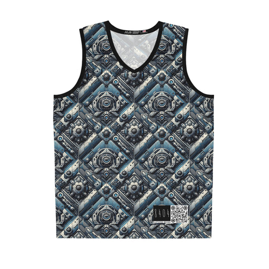 Tech Utility Fusion Tech-Forward Utility With a Futuristic Edge Basketball Jersey - 8404 Design-43
