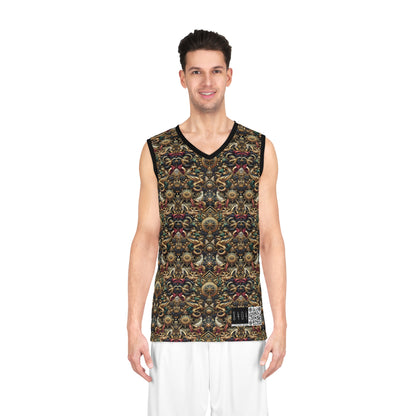 Digital Renaissance Luxurious Streetwear Inspired By Classical Art With a Modern Twist Basketball Jersey - 8404 Design-76