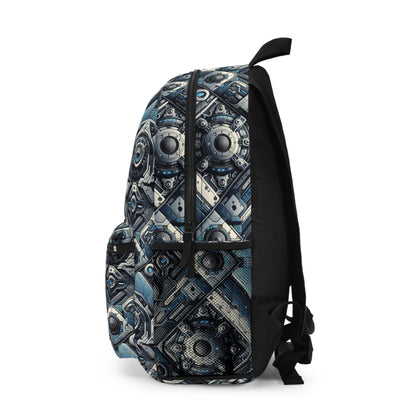 Tech Utility Fusion Tech-Forward Utility With a Futuristic Edge Backpack - 8404 Design-43