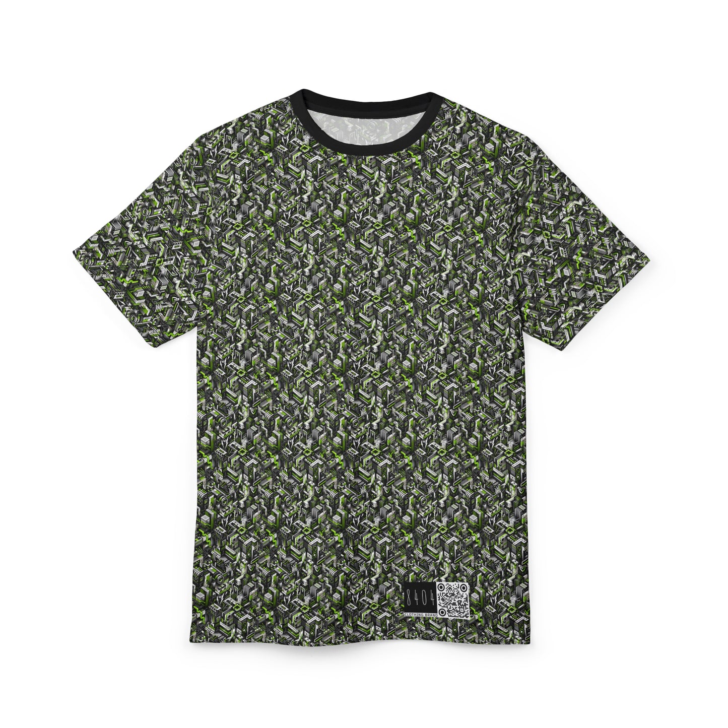 Graffiti Tech Fusion Bold Streetwear Fusion Unisex Cut & Sew Tee - 8404 Design-53