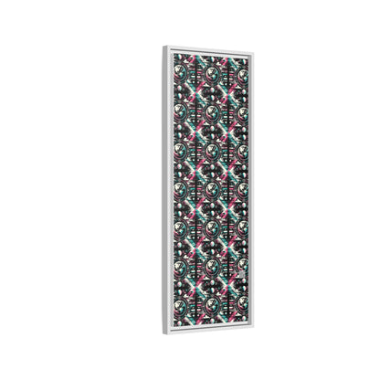 Digital Artistry Digital-native Streetwear Matte Canvas, Framed (multi-color) - 8404 Design-62 B