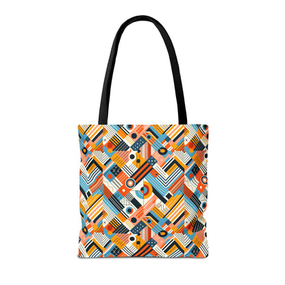 Abstract Graphic Art Modern Artistic Expression Tote Bag - 8404 Design-54