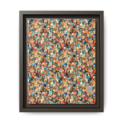 Digital Artistic Expression Artistic Streetwear Matte Canvas, Framed (multi-Color) - 8404 Design-46 B