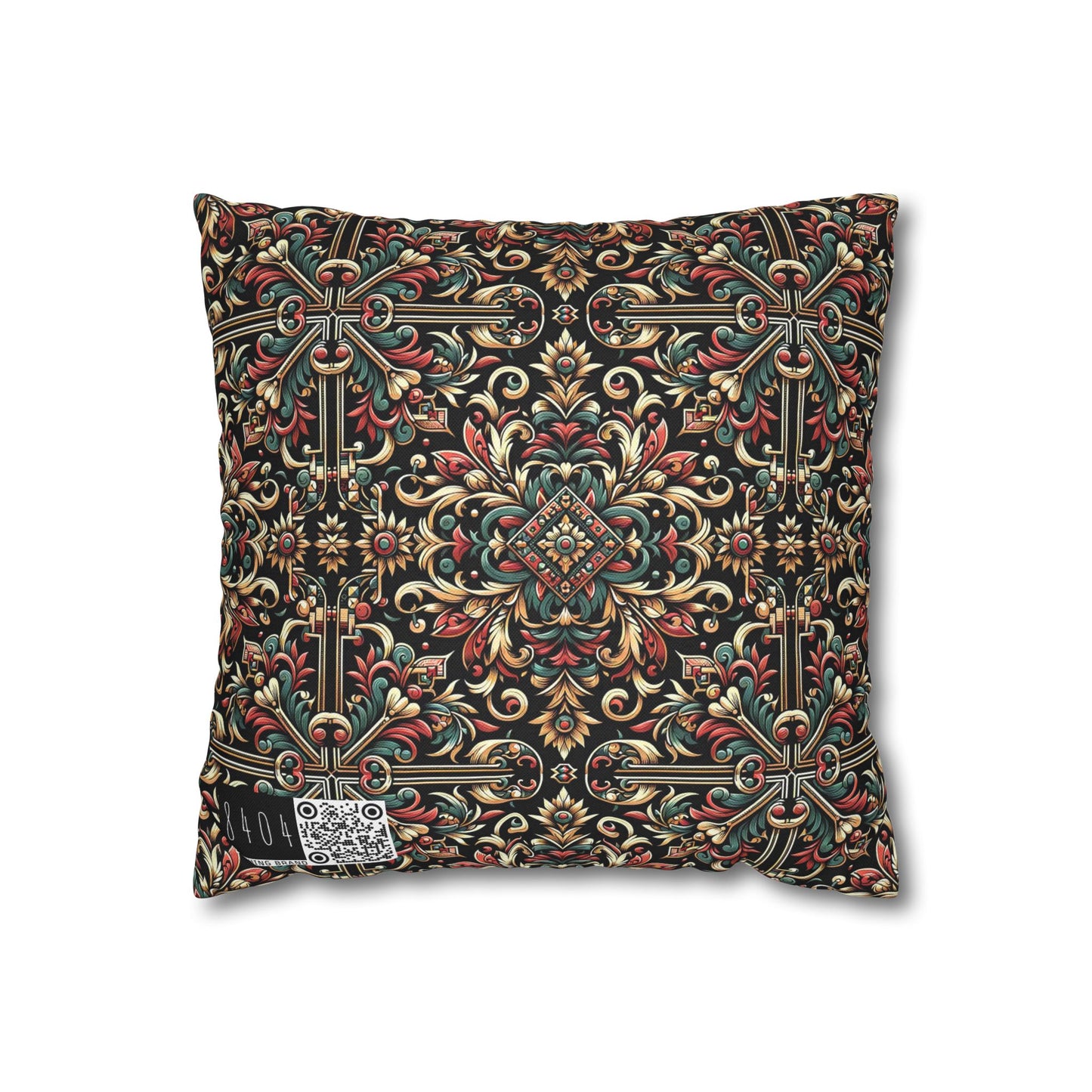 Streetwear Renaissance Artistic Clash of Old and New Spun Polyester Square Pillowcase - 8404 Design-46