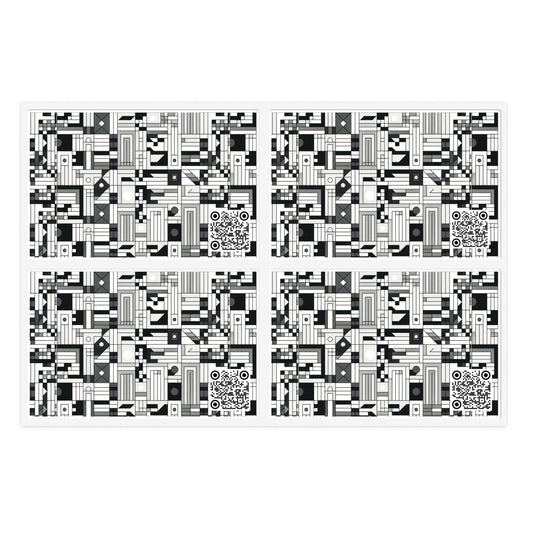 Digital Minimalism Minimalist Tech Sticker Sheets - 8404 Design-43