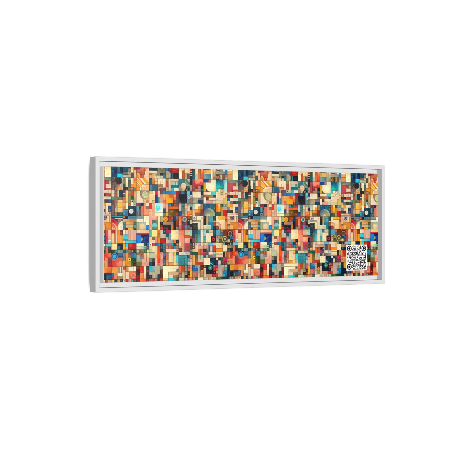 Digital Artistic Expression Artistic Streetwear Matte Canvas, Framed (multi-Color) - 8404 Design-46 B