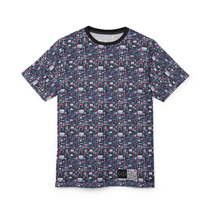 Digital Rebellion Youthful Streetwear with a Rebellious Digital Twist Unisex Cut & Sew Tee - 8404 Design-71