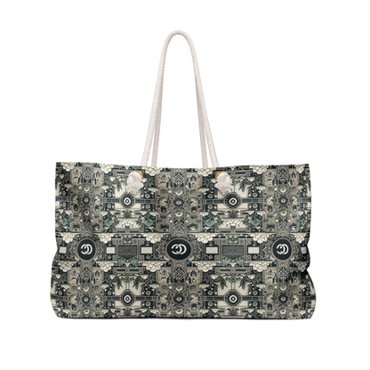 Cyber Garden Party Tech Garden Extravaganza Weekender Bag - 8404 Design-54