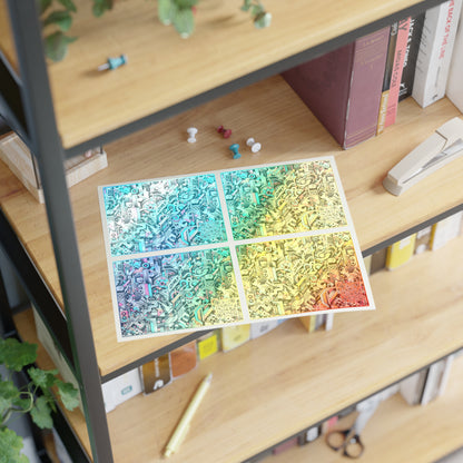 Digital Street Art Urban Street Style Sticker Sheet - 8404 Design-74