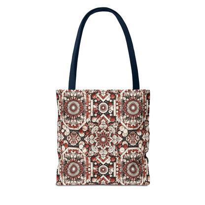 Neo Jomon Sculptural Aesthetics Artisanal Streetwear Tote Bag - 8404 Design-55