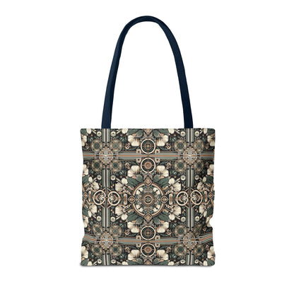 Cyber Garden Party Tech Garden Extravaganza Tote Bag - 8404 Design-66