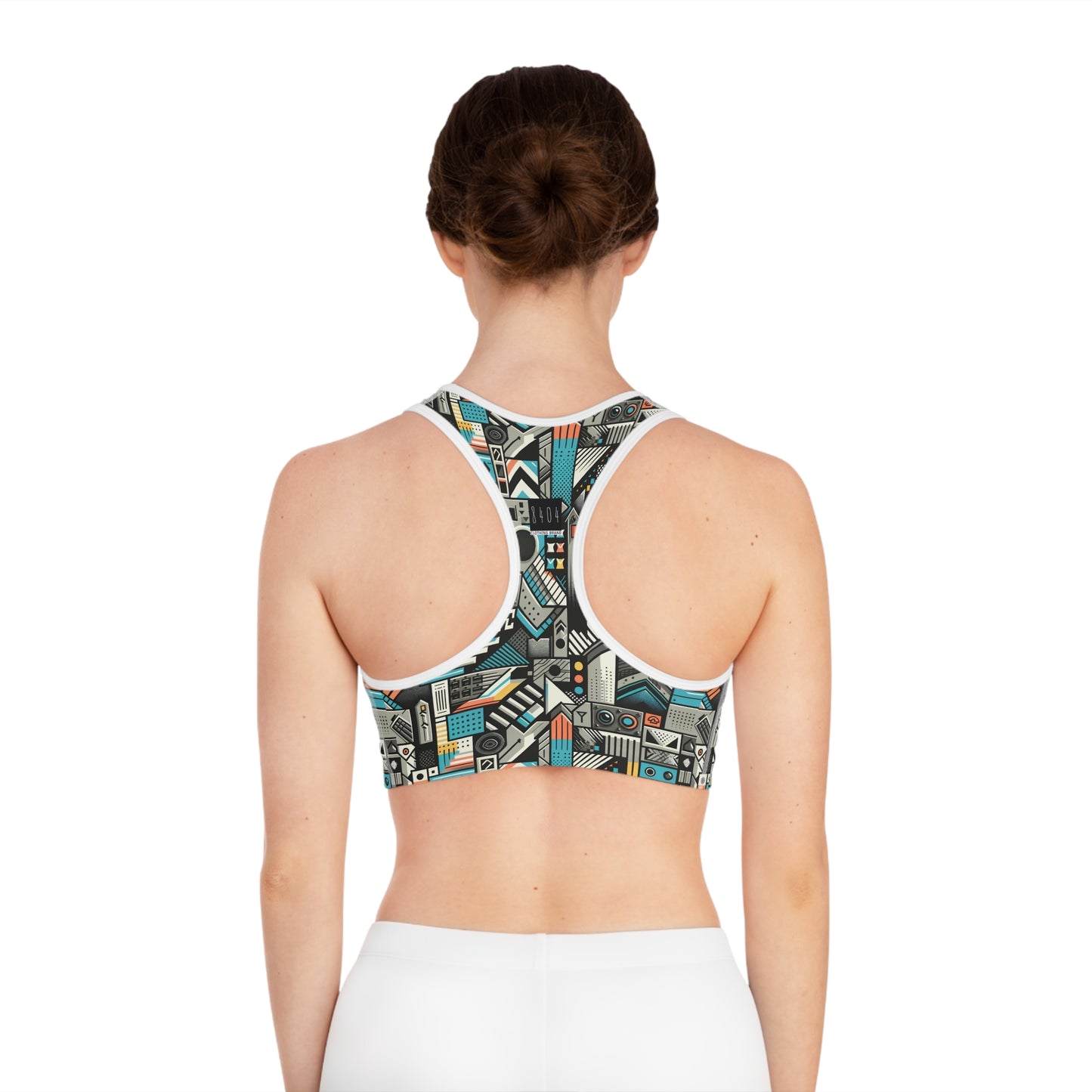 Digital Street Art Urban Street Style Sports Bra - 8404 Design-81