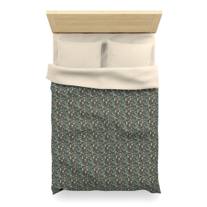Skate Culture Revival Urban Retro Cool Microfiber Duvet Cover - 8404 Design-61