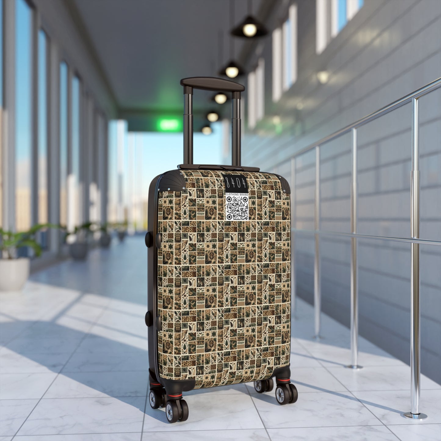 Streetwear Safari Urban Jungle Explorer Suitcase - 8404 Design-51
