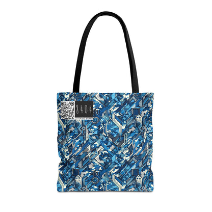 Tech Urban Camo Tech-Forward Streetwear With a Futuristic Military Edge Tote Bag - 8404 Design-39