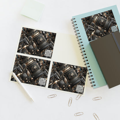 Tech Noir Fusion Sleek Tech Luxe Sticker Sheets - 8404 Design-56