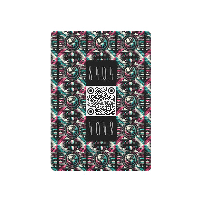 Digital Artistry Digital-native Streetwear Poker Playing Cards - 8404 Design-62 S
