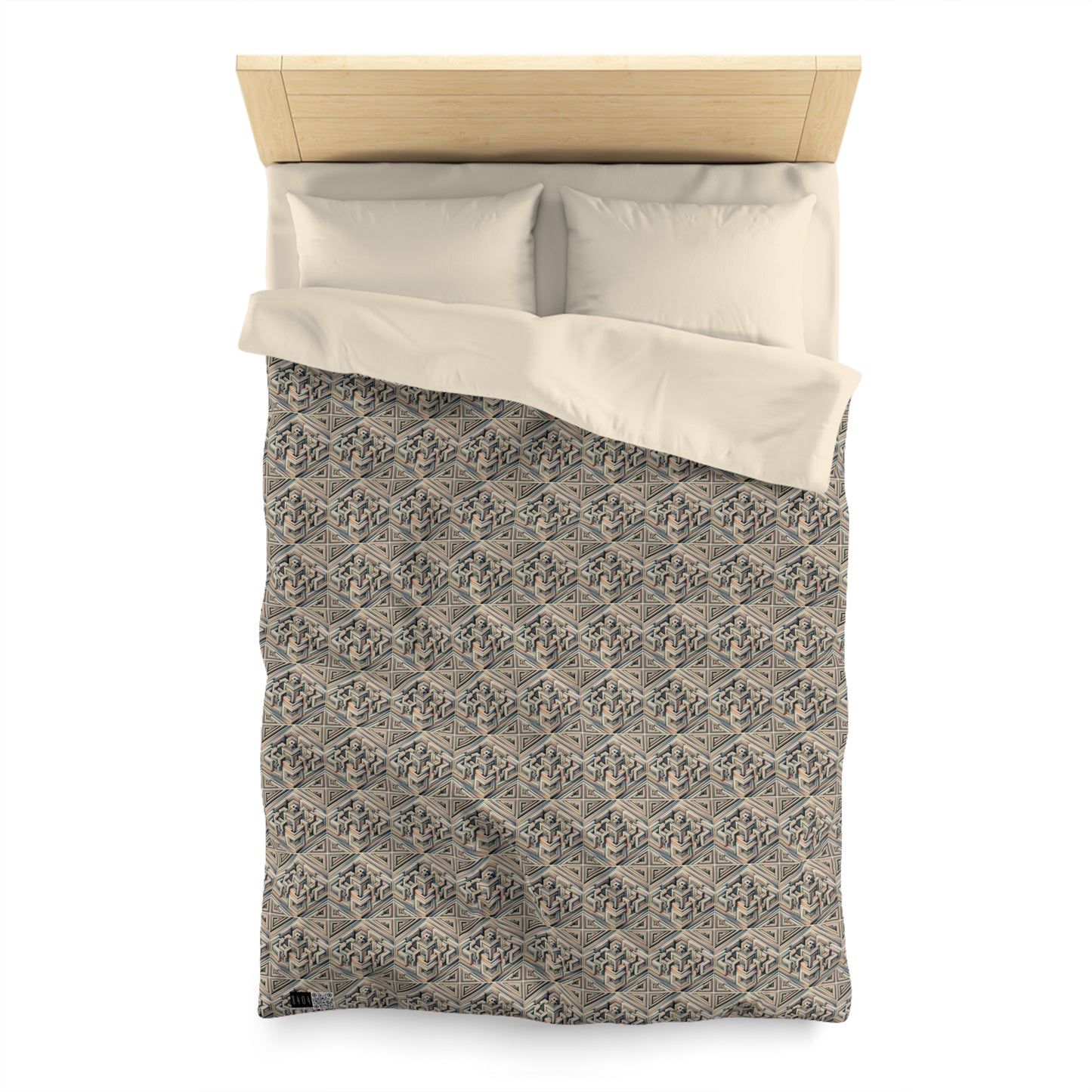 Tech Illusion Graphics Futuristic Artistry Microfiber Duvet Cover - 8404 Design-52