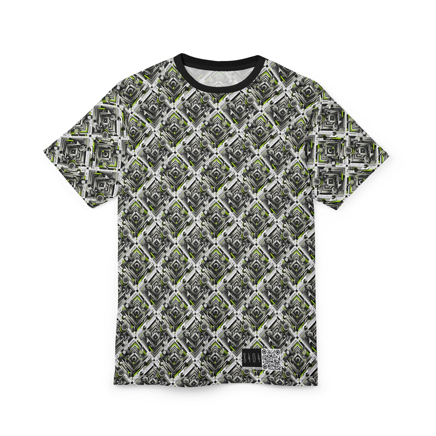 Elevated Sporty Tech Tech-Forward Streetwear Unisex Cut & Sew Tee - 8404 Design-70