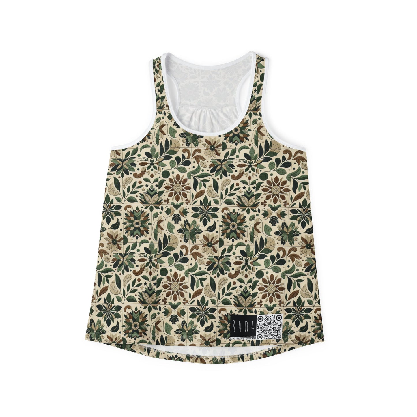 Streetwear Sustainability Environmentally Conscious Streetwear with a Natural Aesthetic Women's Tank Top - 8404 Design-56