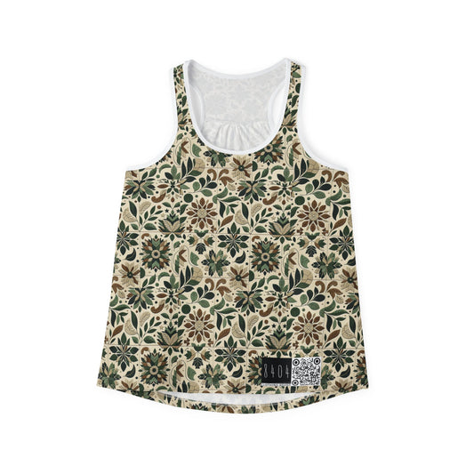 Streetwear Sustainability Environmentally Conscious Streetwear with a Natural Aesthetic Women's Tank Top - 8404 Design-56