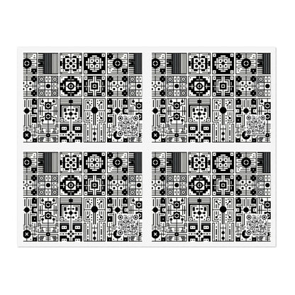 Digital Minimalism Minimalist Tech Sticker Sheets - 8404 Design-55