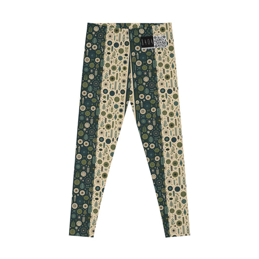 Sustainable Street Utility Sustainable Tech Streetwear Stretch Leggings - 8404 Design-62