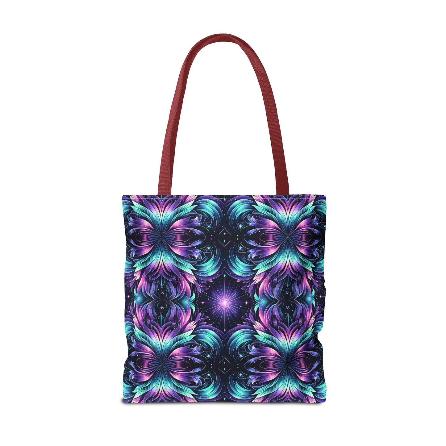 Iridescent Dream Futuristic Tech Tote Bag - 8404 Design-60