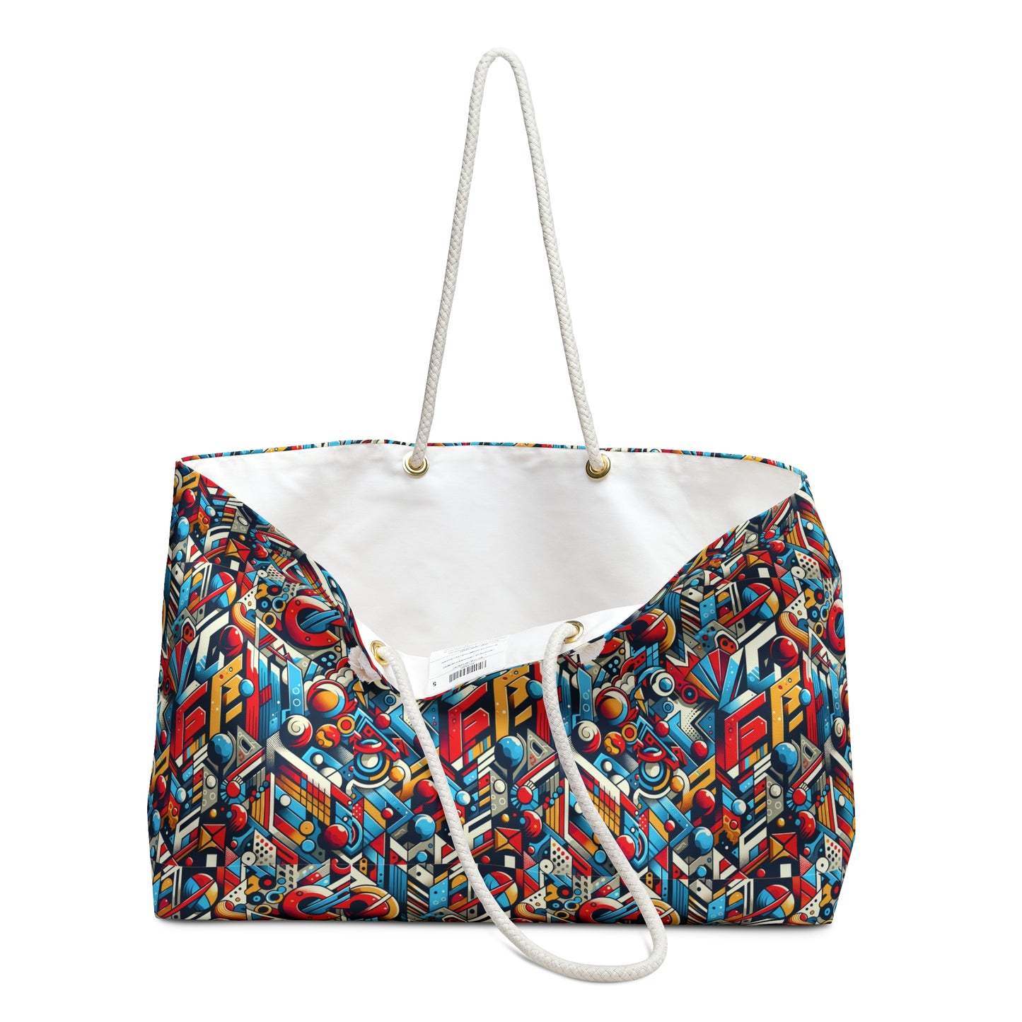 Neo-Traditional Street Art Modern Street Art Fusion Weekender Bag - 8404 Design-67