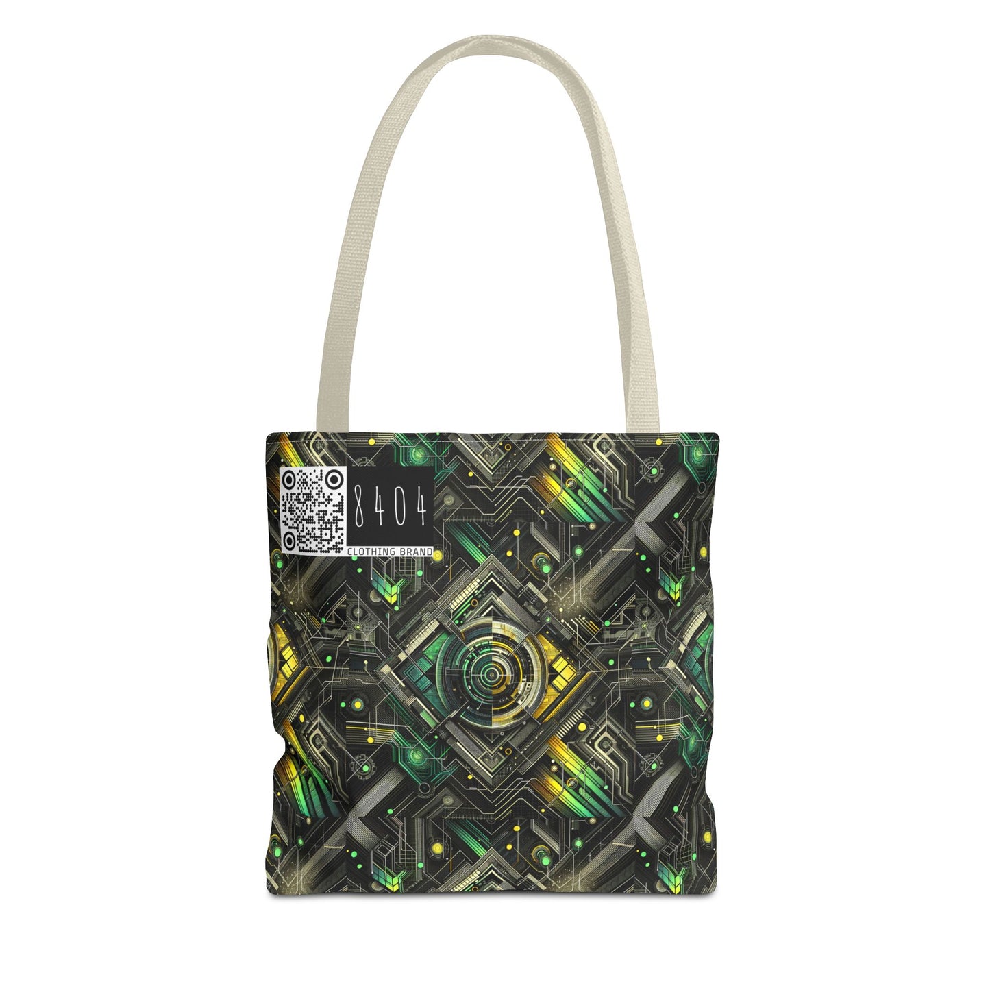 Tech Noir Graphics Tech-Inspired Streetwear Tote Bag - 8404 Design-57